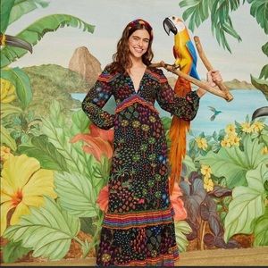 Farm Rio Floral Maxi Dress